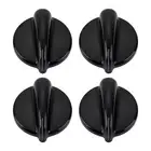 4pcs PS1021811 Burner Cooktop Control Knob for GE Gas Range Stove Oven Repair