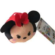 Disney Tsum Tsum Minnie Mouse Mini 3" Plush Stuffed Animal Collectible Plushies