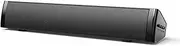 V105 Speaker Bar Computer Speakers Wired Computer Sound Bar Stereo USB Powered Long Soundbar Speaker with Sound Rich Bass for TV PC Cellphone s Desktop Laptop