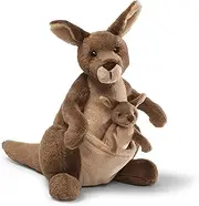GUND 31074 Jirra Kangaroo Stuffed Animal Plush, Brown, 10 inch