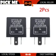2 x 3Pin 12V CF13 GL-02 LED Electronic Flash Relay For Triumph TT 600 2001
