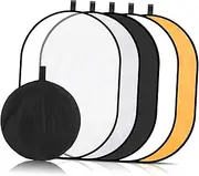 LOORGVEL 1Set Collapsible Light Reflector Panel Photography Reflector for Outdoor Studio Use Portable Easy to Up for Enhanced Light Control Travel Photography