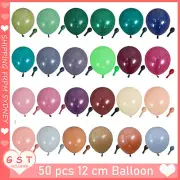 50pcs 5inch/12cm Macaron Mini Latex balloon Birthday Wedding Party Decoration