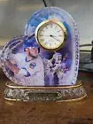 Kris Bryant Chicago Cubs World Series Bradford Exchange Glass Clock