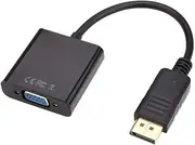 CY DP to VGA Adapter,DP DisplayPort Male to VGA Female Display Monitor Converter Cable Adapter