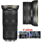 ULTRA WIDE ANGLE LENS + MACRO LENS FOR Canon RF 100-400mm f/5.6-8 IS USM Lens