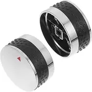 Toddmomy 2pcs BBQ Grill Knob Burner Grills Oven Heater Stove Knob Replacement Fire Pit Table Knobs Electric Cooktop Knob Gas Stove Knobs Replacements Gas Knobs Part Gas Grill Turn Knobs Abs