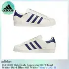 adidas Originals Superstar 82 Cloud White Dark Blue Off White Men's US5-14 NEW