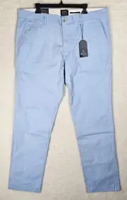 NEW Ben Sherman Pants, Straight Leg Stretch Fit, Light Blue, Chino NWT