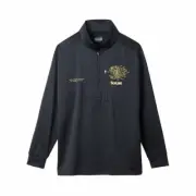 Sunline SUW-5575HT Zip up shirt Black M From Stylish anglers Japan