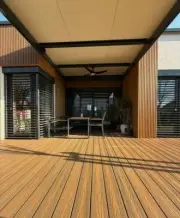 Timber-Look patio deck in Stock! Price per LM OVER 2500 boards **Composite