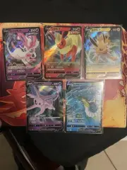 Pokemon Eevee Evolutions V Promo Set NM Eeveelutions 5 Cards! US SELLER TCG ex