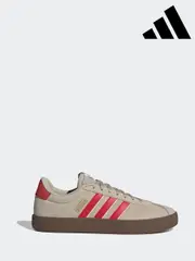 adidas Brown light VL Court Trainers (AP9241) | $150
