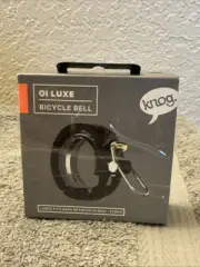 Knog Oi Luxe Bike Bell Matte Black