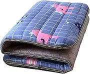 Futon Mattress Futon Soft Floor Foldable Portable Mattress Double Japanese Futon Japanese Tatami Roll Mat Foldable Mattress Thicken(H,90X190cm)