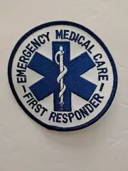 EMT Emergency Medical Technician Patch Iron On or Sew
