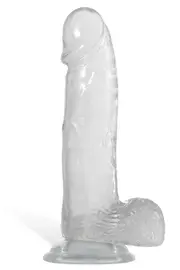 Adam and Eve 8" Realistic Jelly Feel Dildo