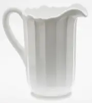 Milk Glass Paneled Pitcher - Mosser USA