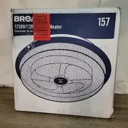 New in box New old stock BROAN 154 1250w CEILING HEATER 120v