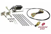 Proflow Universal Hot Rod Windscreen Wiper Set Remote 2 speed Cable Driven Self Park Kit PFEHRW-400