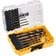 DEWALT DT70727-QZ 14Pcs Hss Metal Drill Bit Set Black & Gold