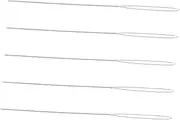 DOITOOL 5Pcs Beading Needles Durable Iron Wire Craft Needles for Jewelry Making DIY Sewing and Arts Crafts for Threading Beads and Embroidery Projects