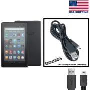 Amazon Kindle Fire HD 6 7 8 Tablet - USB Power Cable Transfer Cord Replacement