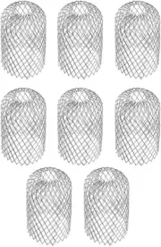 8Pcs Aluminum Gutter Downspout Guard, Gutter Guard Strainer, Mesh Gutter Downspo
