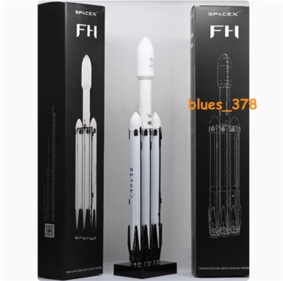 1:233 SpaceX Falcon 9 Dragon F9 Heavy Rocket Model Block5-Starlink Space Model