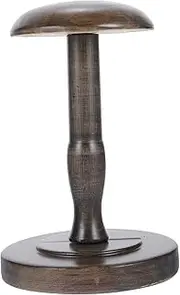 KOMBIUDA Stylish Wood Hat Stand Organizer for Home Retail Display Rack for Caps Baseball Hats Wigs Neat Storage for Shops Personal Use