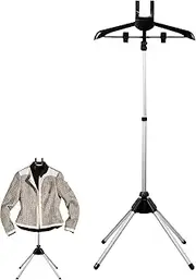 Steamer Stand for Clothes - Telescopic Clothes Steamer Standing | Foldable Aluminum Alloy Ironing Steamer Bracket with Nonslip Bottom for Homes Clothing Stores