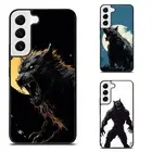 Flexible Covers For Samsung A15 A16 S23 S24 S25 Ultra FE howl werewolf wild mane