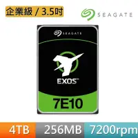 在飛比找momo購物網優惠-【SEAGATE 希捷】EXOS 4TB 3.5吋 7200