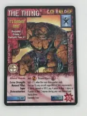 THE THING - Wildstorms Image CCG TCG - Ultra Rare Gold Foil