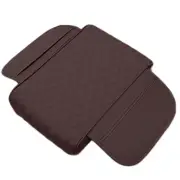 Car Armrest Box Mats Memory Foam Vehicle Arm Rest Box Pads Leather Center Covers