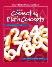 Connecting Math Concepts Level F, Student Assessment Book