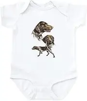 [CafePress] German Shorthaired Pointer Infant Bodysuit Cute Infant Bodysuit Baby Romper