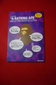 A BATHING APE NIGO 2005 Autumn/Winter Pin badge MOOK CATALOG BAPE shark japan
