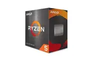 AMD Ryzen 5 5500, 6-Core/12 Threads UNLOCKED, Max Freq 4.20GHz, 19MB Cache Socket AM4 65W, With Wraith Stealth cooler RYZEN5000AMDCPU