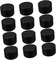 YOSADIER 12Pcs Candle Making Tins Versatile DIY Craft Containers for Scented Candles Body Creams and Jewelry Storage Durable Sealed Jars Frosted Grey