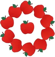 HONITANO 100pcs Teacher Napkins Back to School: Red Apple Shaped Napkins - Back to School Supplies - Disposable Paper Tissue - Classroom Table Decorations
