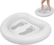 Pool Entrance Foot Bath, Beach Washer - Leakproof Footsoak Tub with Small Footsoak for Pool Entrance Ladder | Portable Foot Washer, Cleans Feet for Outdoor Beach, Pool Party, Home Spa