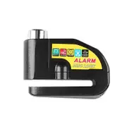110 dB Alarm Sound Disc Brake Padlock for Motorcycle e-Bike Bicycle Scooter-Black