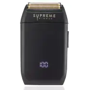 Supreme Trimmer CRUNCH Foil Shaver STF602 | For Short Hair & Stubble | Black