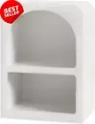 High Gloss Bedside Table with 2 Doors, Nightstand Storage Cabinet, White