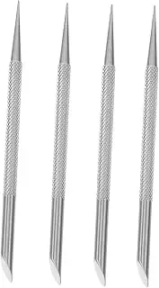 VICASKY Professional Manicure Tools Set Cuticle Pusher Nail Scraper Nail Tools for Art