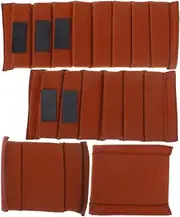 [Gadpiparty] Camera Bag Insert Dividers 4 Pieces Camera Bag Case Insert Divider Divider Pad Padded Camera Organiser Case Camera Accessories, Light Brown, 31.00X12.30X1.50CM, Sports