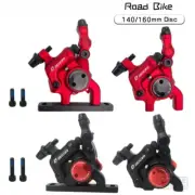 Road Bike Calipers Front Rear Hydraulic Disc Brake Line PullOil Brake 140/160mm