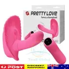 Butterfly Strap On Vibrator strapless Dildo realistic Wireless Remote Control