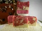 Goat Milk Soap Victorian Rose Shea Butter Honey Natural Artisan Soap Gift Soap